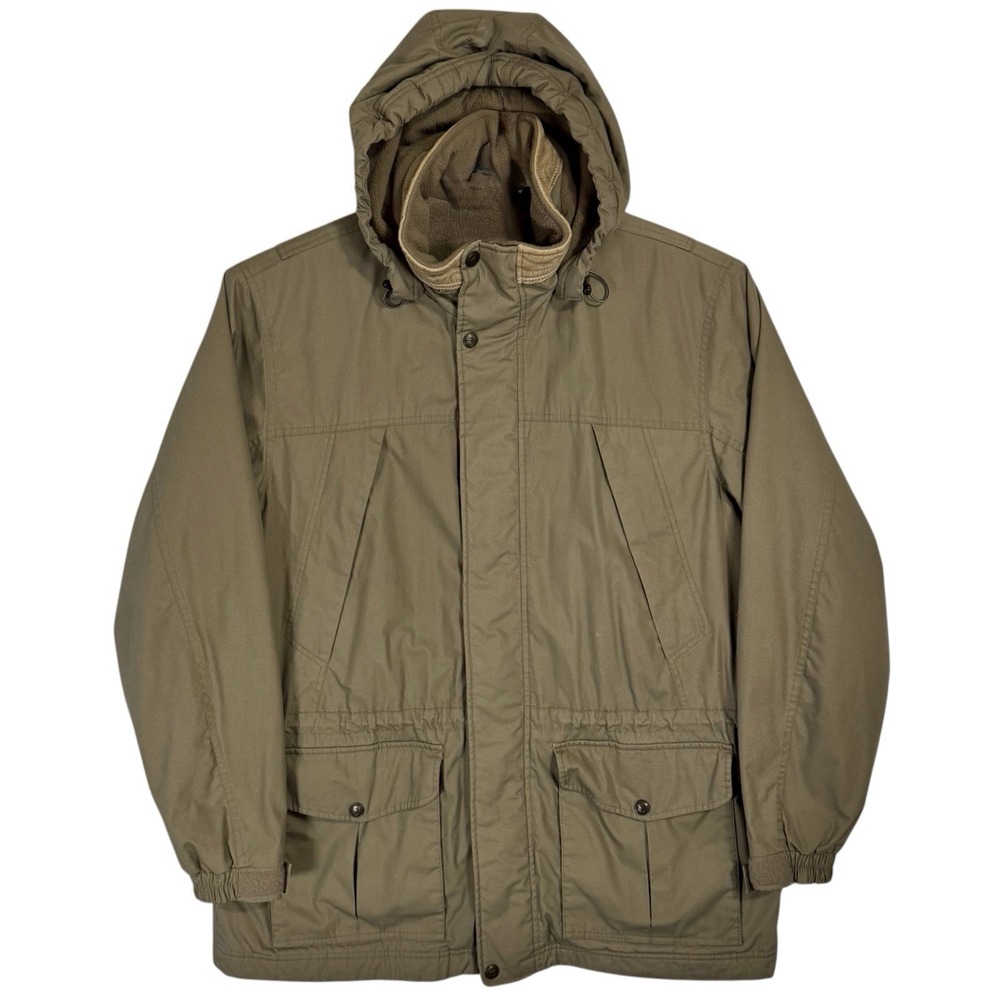 Y2K Pacific Trail Hooded Utility Parka Jacket XLT Fleece Lined Insulated Coat